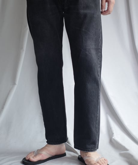Levi's 501 Black Denim Pants #4