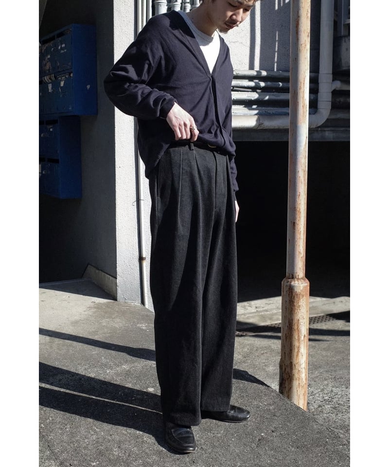 NEAT × DAMAGEDONE2ND】Seaisland Cotton Black De