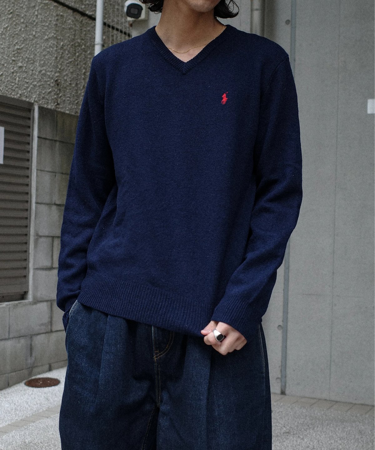 Polo Ralph Lauren V-Neck Knit -8 | DAMAGEDONE 2nd