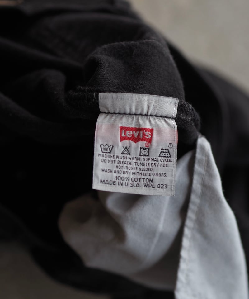 96s Levi's 501 Black 