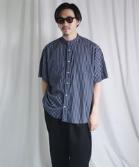 GAP S/S Band Collar Shirts -2