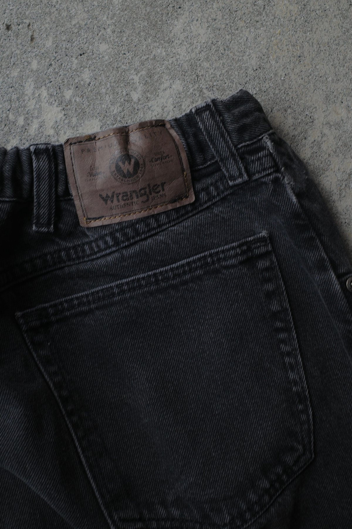 Wrangler Remake Black Denim -11 | DAMAGEDONE 2nd