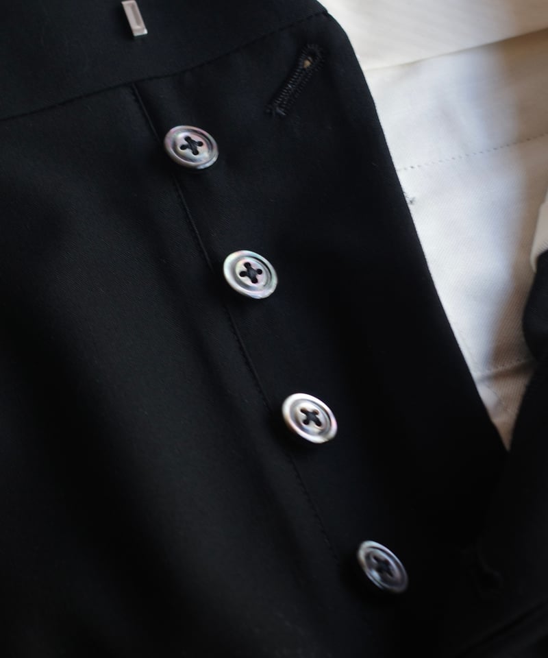 NEAT Wool Poplin Flare -Black | DAMAGEDONE 2nd