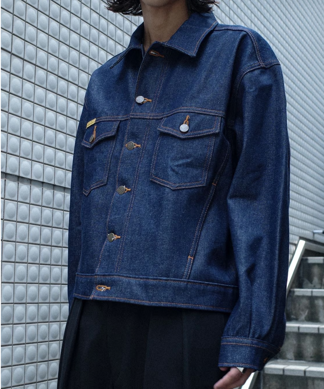 Prison Blues Denim Western Jacket | DAMAGEDONE 2nd Prison Blues Denim Western Jacket | DAMAGEDONE 2nd