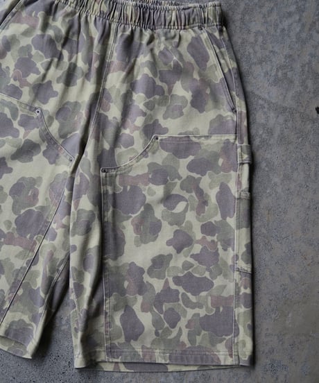 SEABEES Double Knee Camo Easy Shorts
