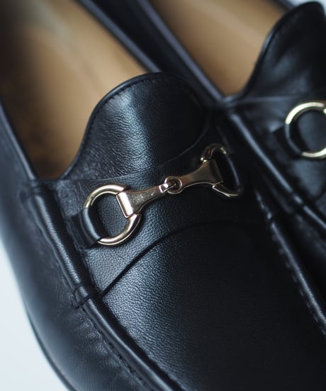 D.Lepori Bit Loafer -Black Smooth