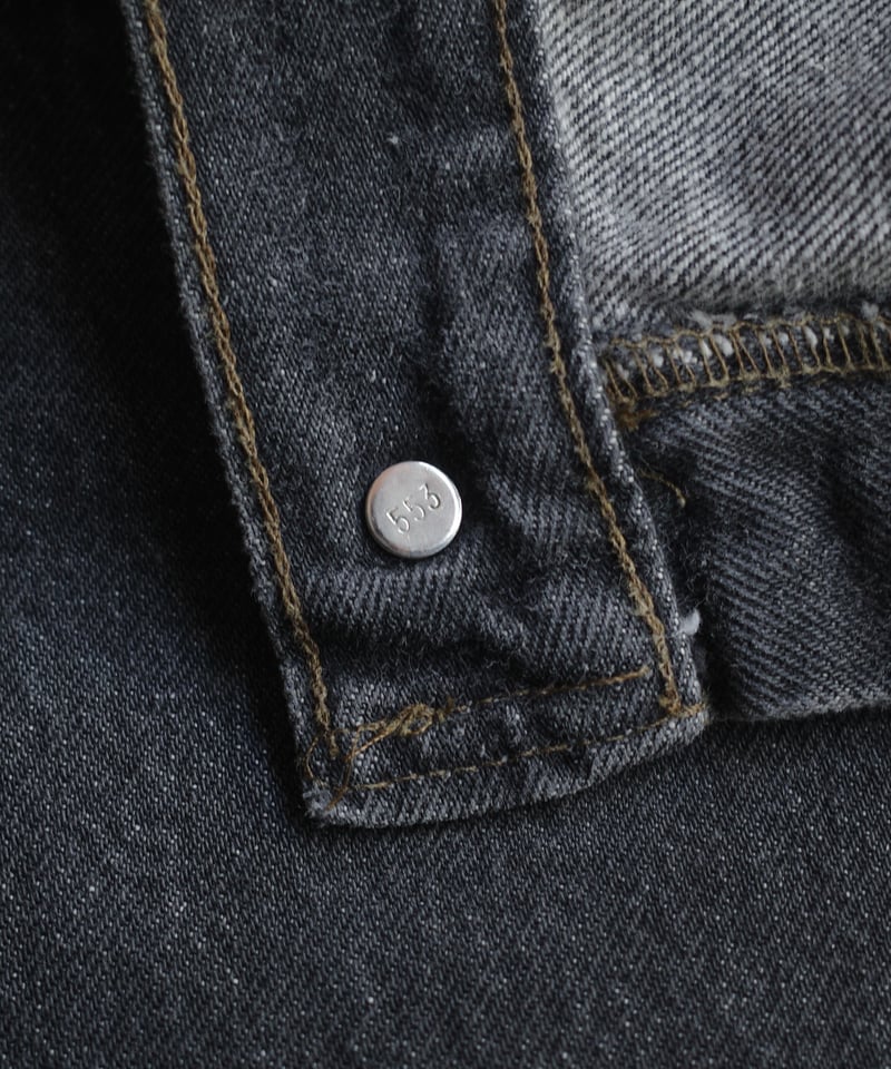 90's Levi's 501 先染め Black 