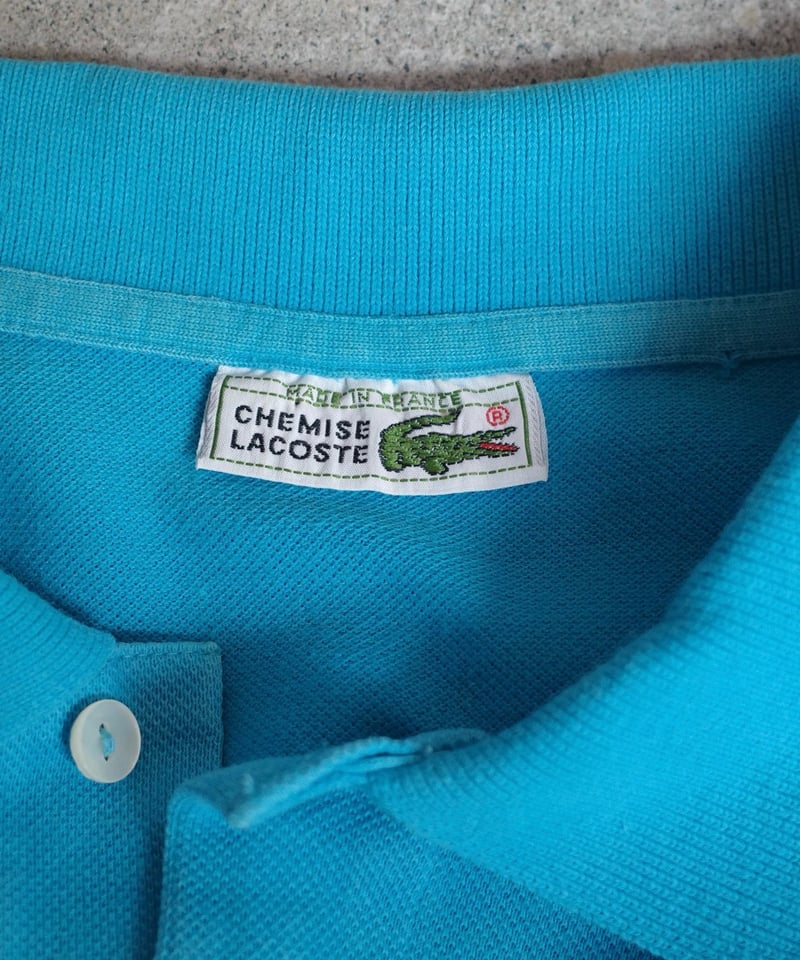 ラコステポロシャツ　MADE in France Lacoste Short Sleeve Polo 