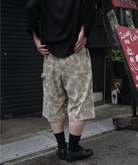 SEABEES Double Knee Camo Easy Shorts