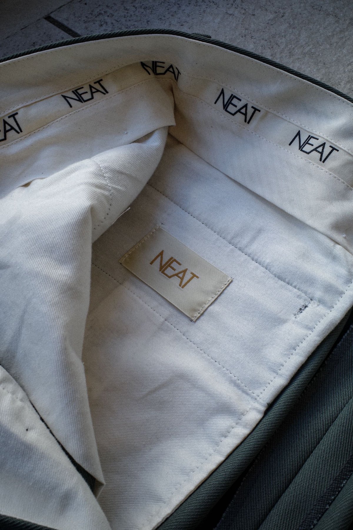 NEAT / NEAT High Twisted Cotton Twill Wide - Ol