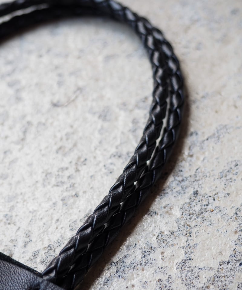 Made in ASAKUSA” LEATHER CONVENI BUKURO Made in ASAKUSA” LEATHER CONVENI BUKURO -BLACK