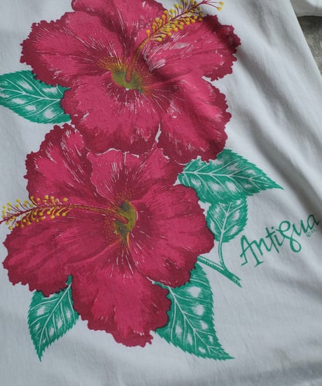 00's Flower Design T-Shirts -21
