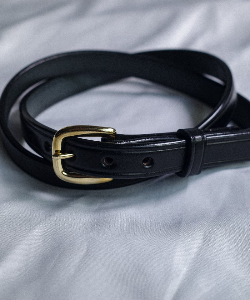 新品 TORY LEATHER 2134 トリーレザー ベルト W34 黒 Tory Leather Plain Strap Belt Black #2134 | DAM