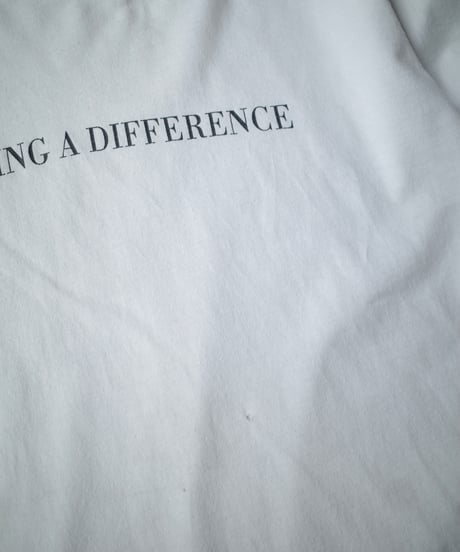 90's MAKING A DIFFERENCE T-Shirts  -2  Made in USA