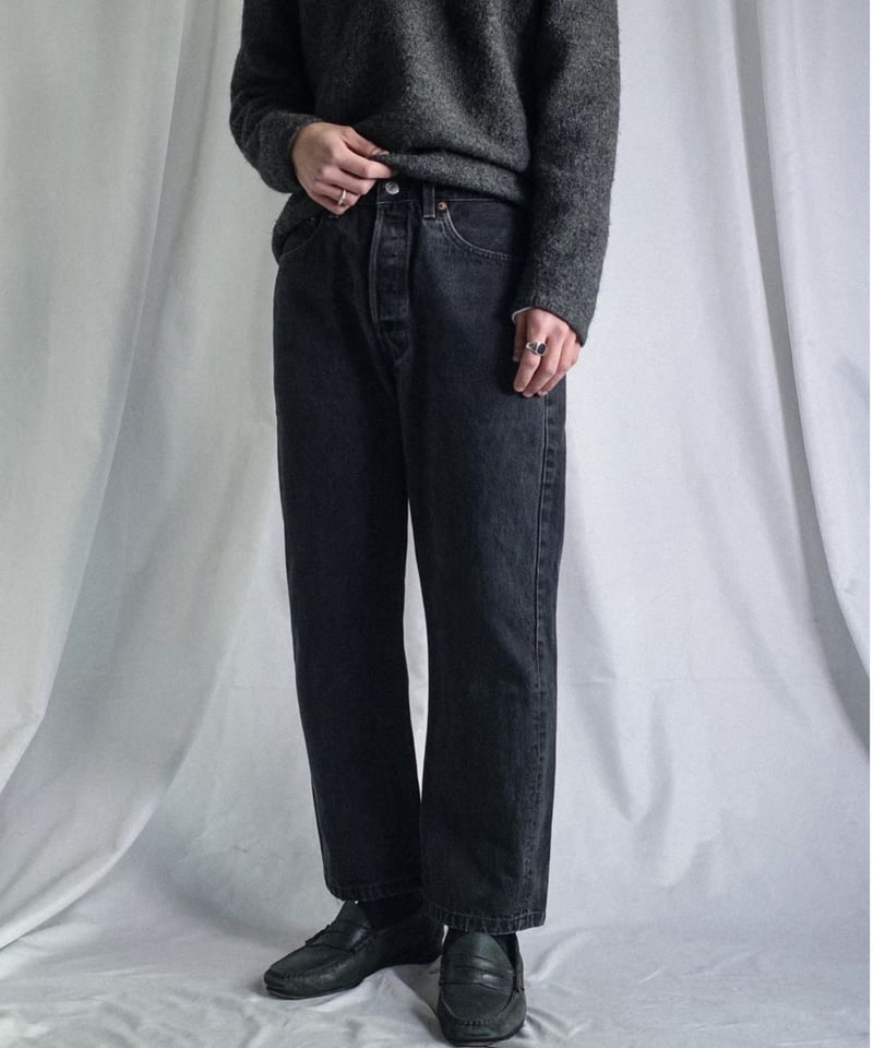 90s Levi's 501-0660 Fade Black 