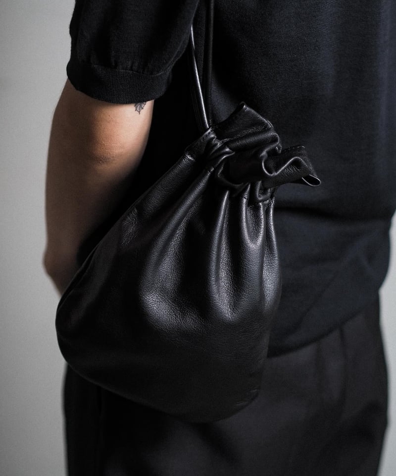 Made in ASAKUSA” LEATHER GASSAI BUKURO | DAMAG