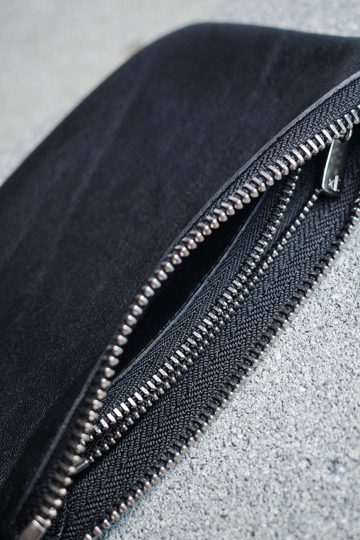 Made in ASAKUSA LEATHER レザースモールウォレット　財布 Made in ASAKUSA” LEATHER SMALL WALLET -BLACK-
