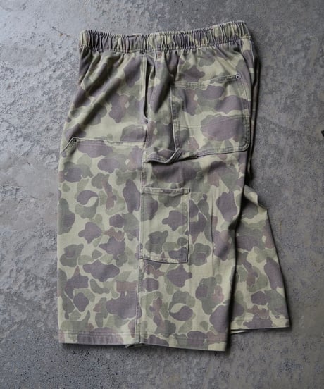 SEABEES Double Knee Camo Easy Shorts