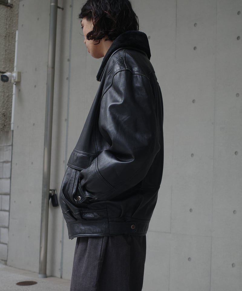 Euro Leather G-1 Jacket -8 | DAMAGEDONE 2nd