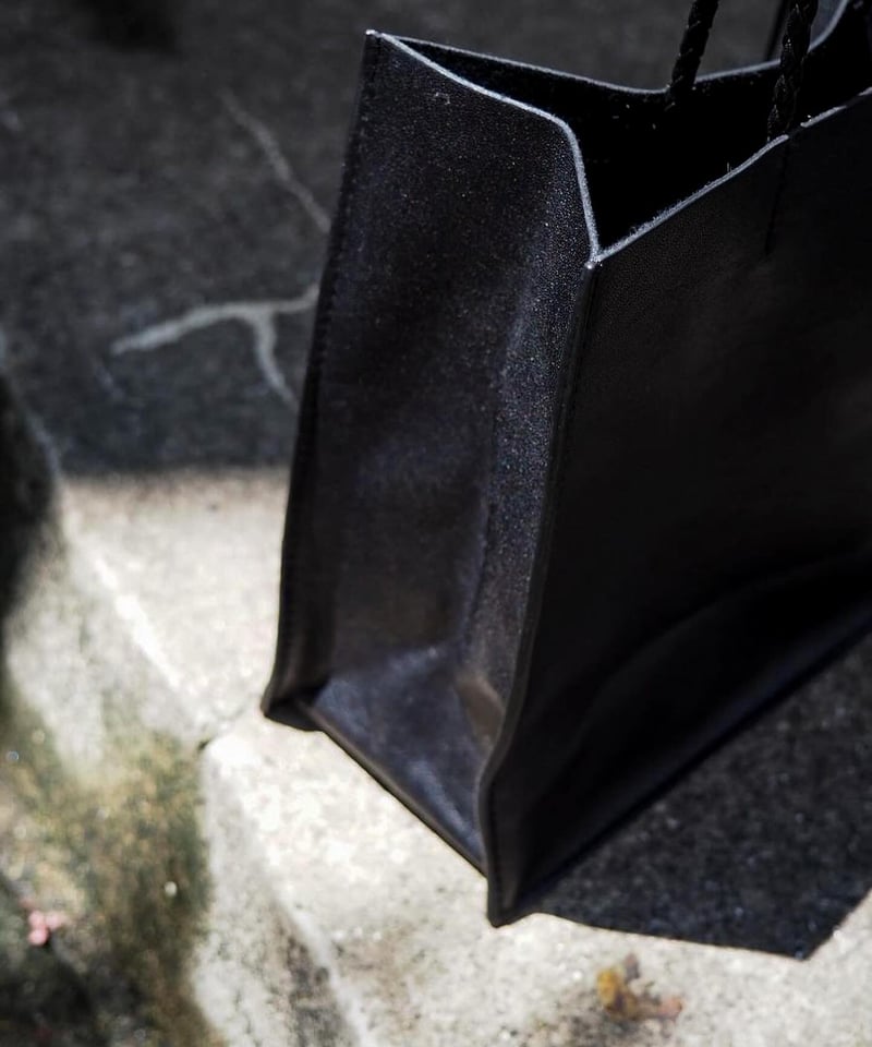 Made in ASAKUSA” LEATHER KAMI BUKURO | DAMAGED