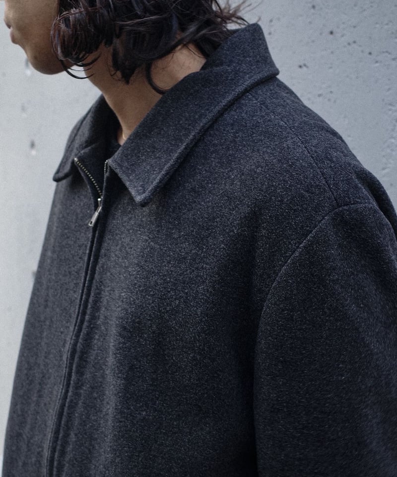 BANANA REPUBLIC Wool Cashmere Zip Up Blouson |