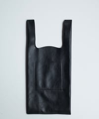 As is ”Made in ASAKUSA” LEATHER CONVENI BUKURO -BLACK-  ＃7