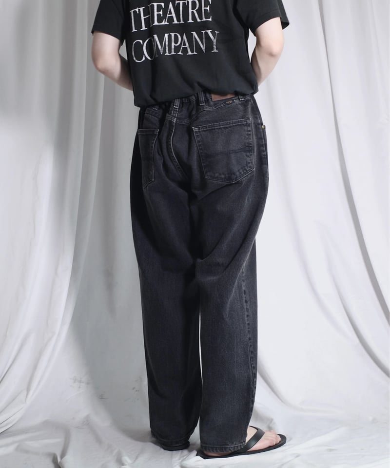 Wrangler Remake Black Denim -4 | DAMAGEDONE 2nd