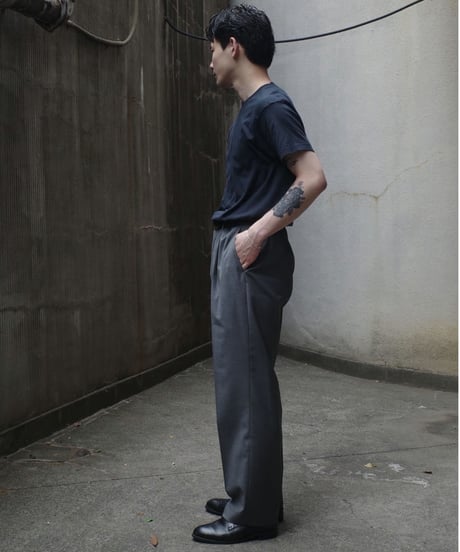 Gambert Tropical Wool Slacks -Medium Gray