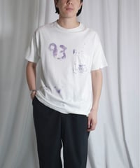 Various White Design Tee -2 Made in USA