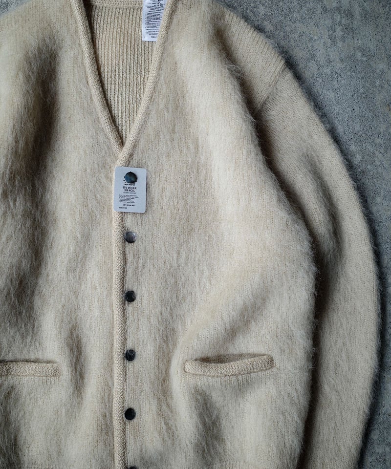 A.R.P. Shaggy Man™️ Mohair Cardigan W/Pocket Na