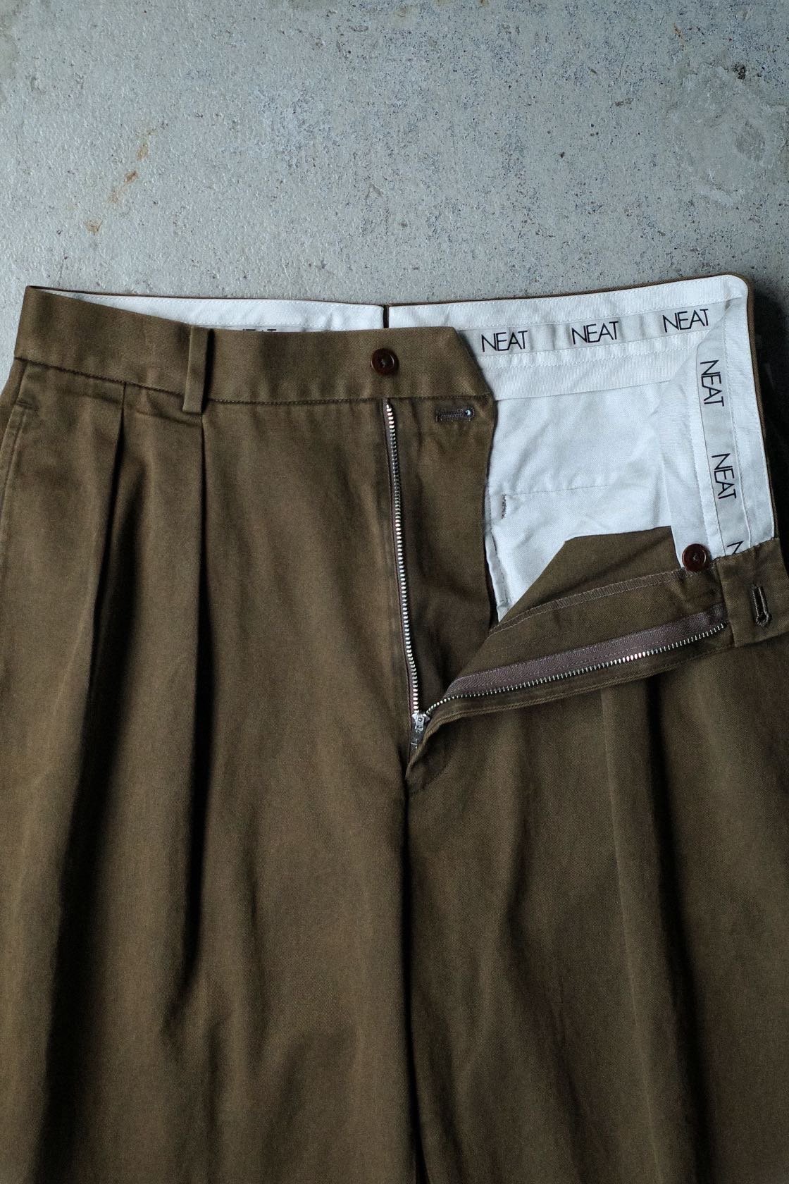 NEAT / NEAT Chino - Fade Brown | DAMAGEDONE 2nd