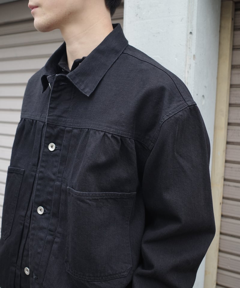 Porter Classic Steinbeck Denim Jacket -Black |