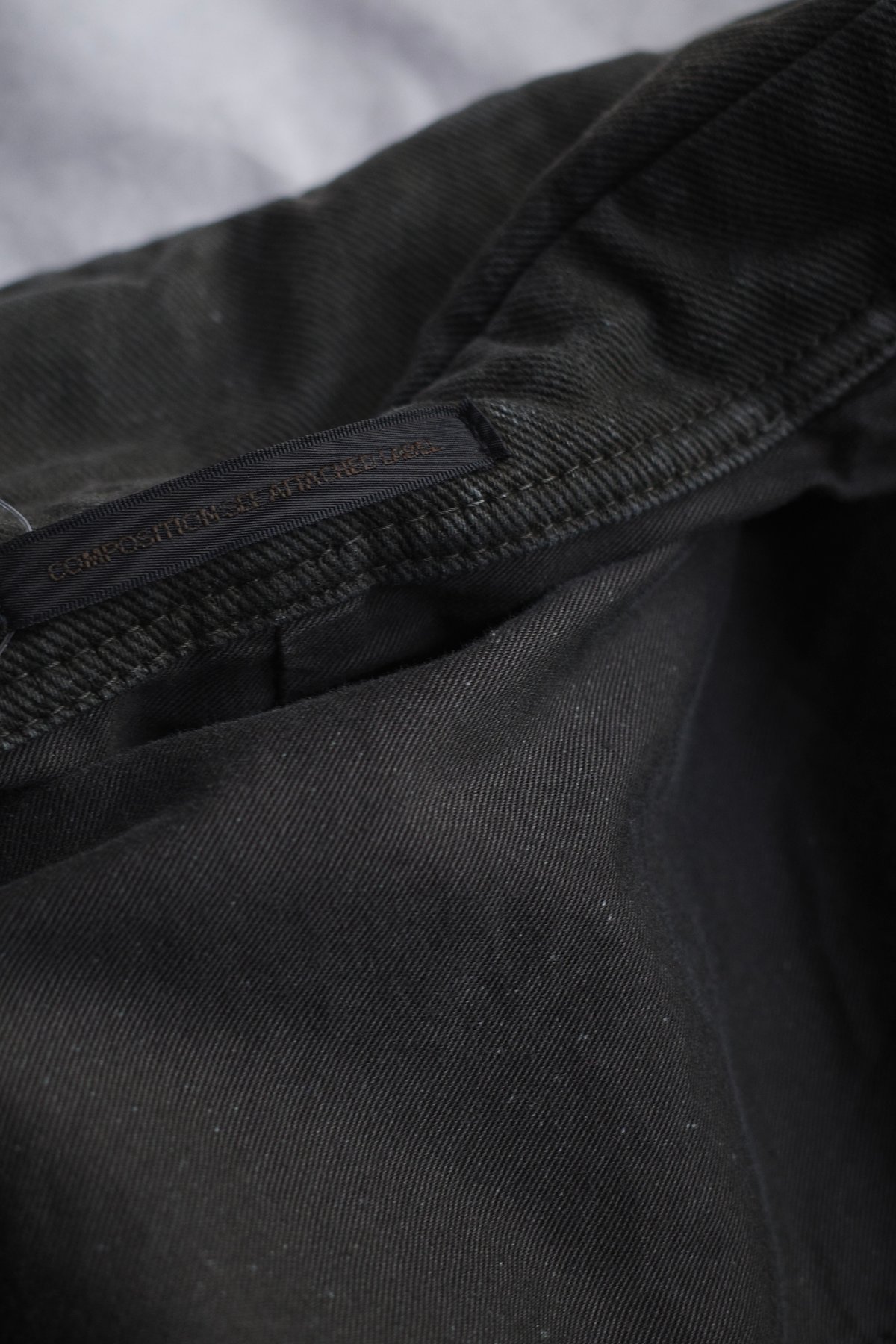 Y's COMPOSITION SEE ATTACHED LABEL Trench Coat