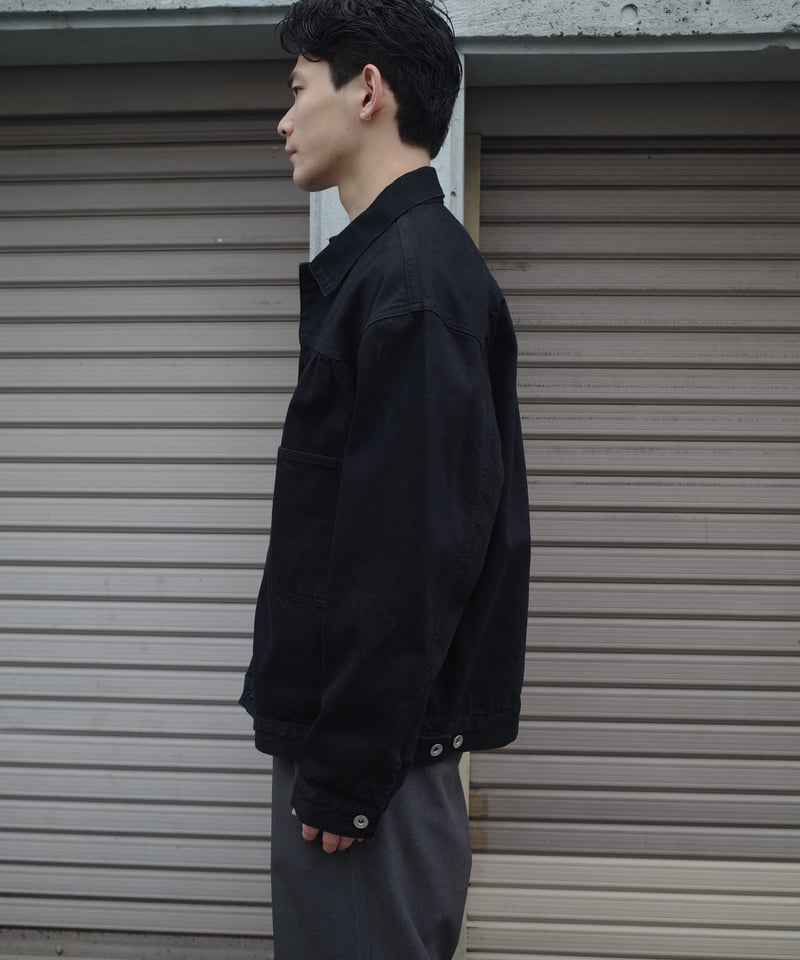 Porter Classic Steinbeck Denim Jacket -Black |