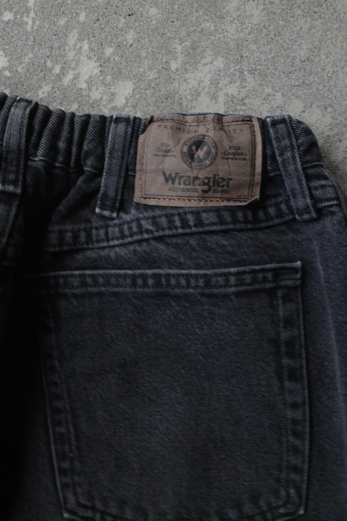 Wrangler Remake Black Denim -9 | DAMAGEDONE 2nd