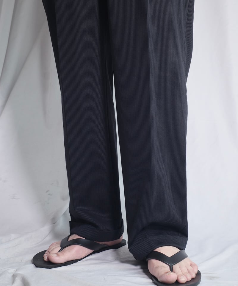 Armani Collezioni Stripe Summer Material Slacks