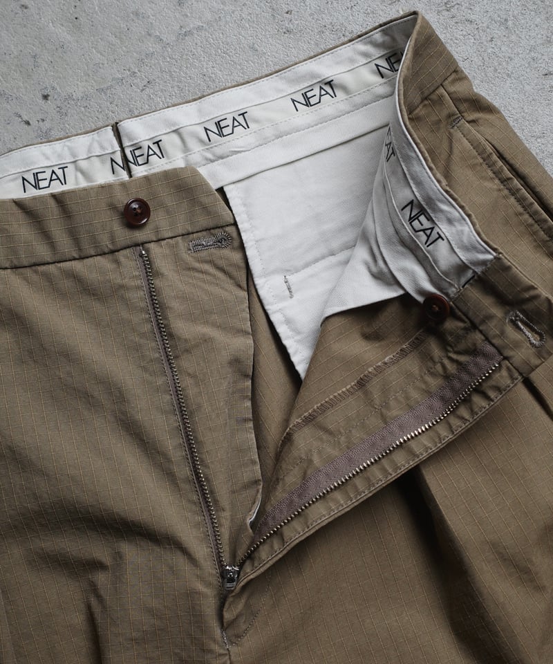 NEAT Pigment Dyed C/N Ripstop NEAT Chino | DAMA