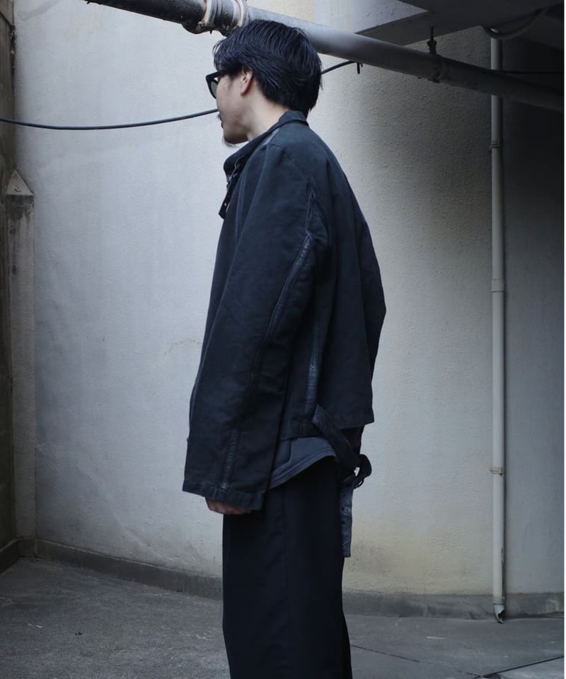 Burberry Linen Cotton Single Riders Jacket -Mad