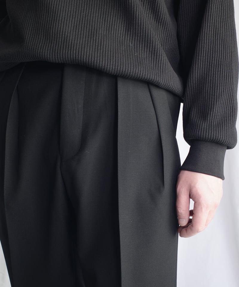 NEAT Wool Poplin Flare -Black | DAMAGEDONE 2nd