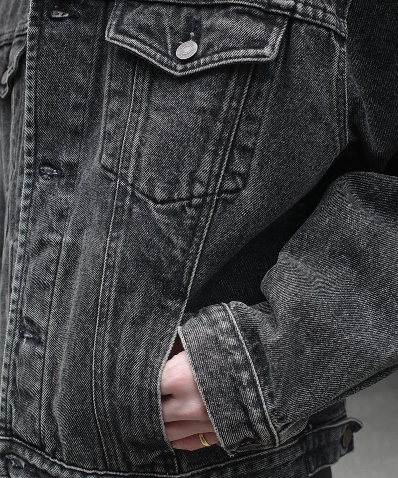 GAP 先染めBlack Tracker Jacket | DAMAGEDONE 2nd