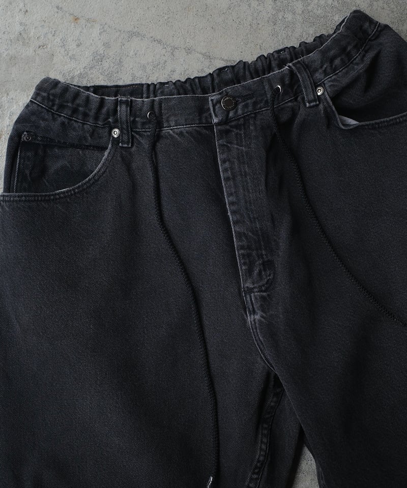 Wrangler Remake Black Denim -11 | DAMAGEDONE 2nd