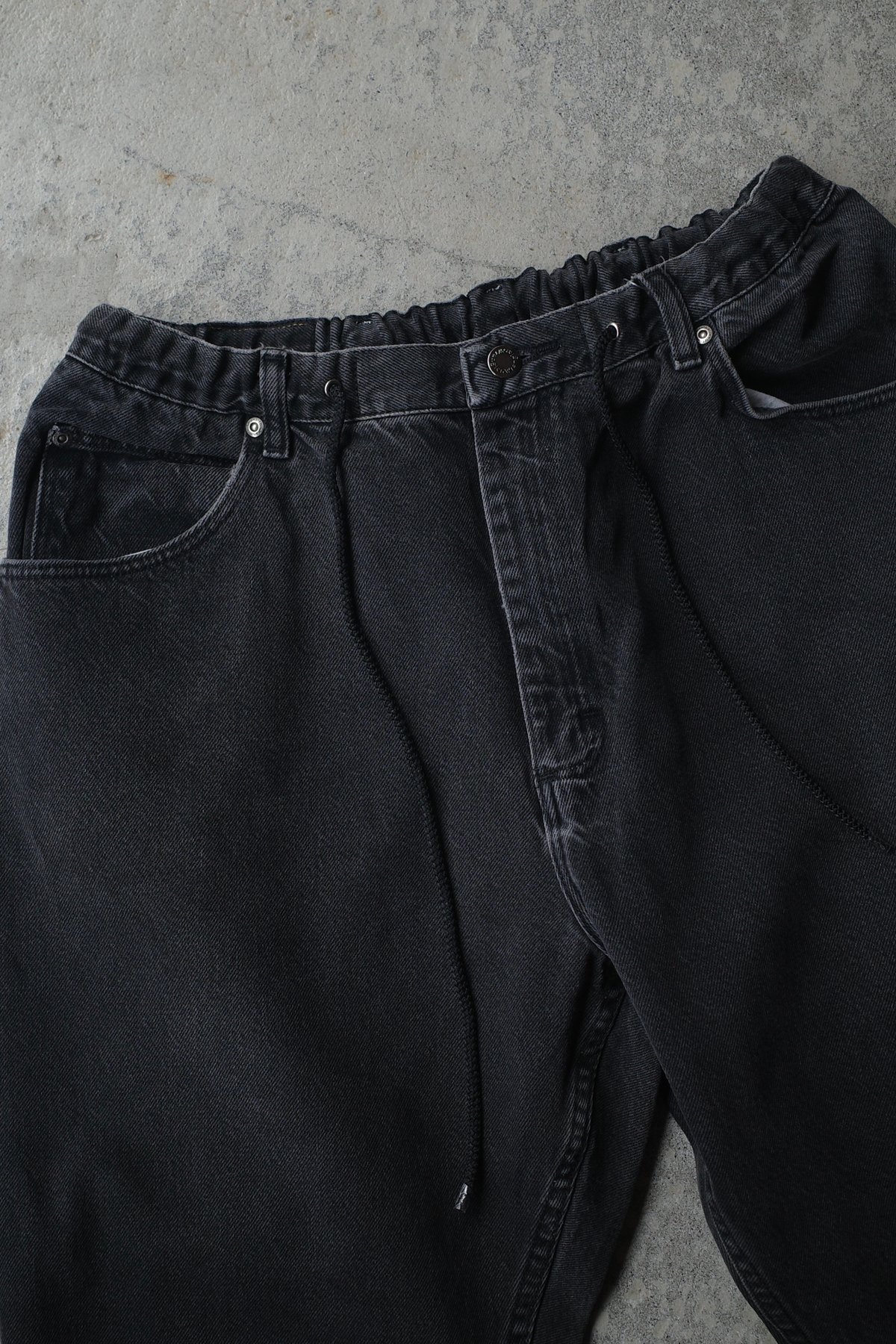 【美品】Wrangler × DAMAGEDONE テーパード 黒　36/29 Wrangler Remake Black Denim -11 | DAMAGEDONE 2nd