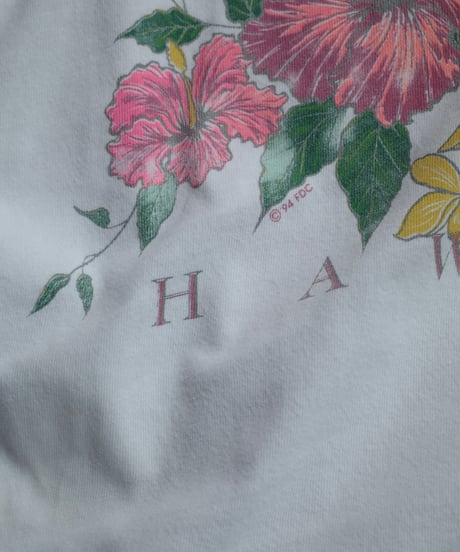 90's Flower Design T-Shirts -10 "Made in USA"