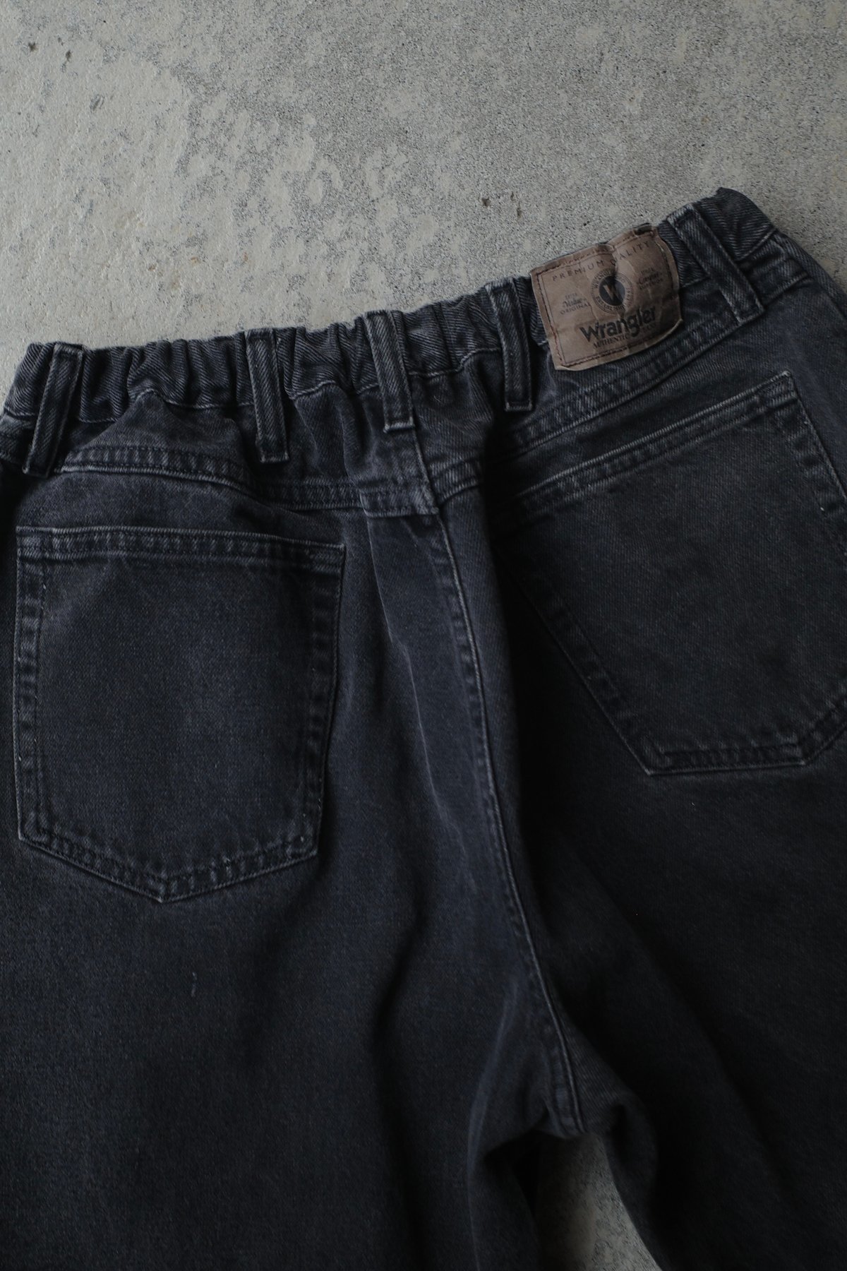 Wrangler Remake Black Denim -8 | DAMAGEDONE 2nd