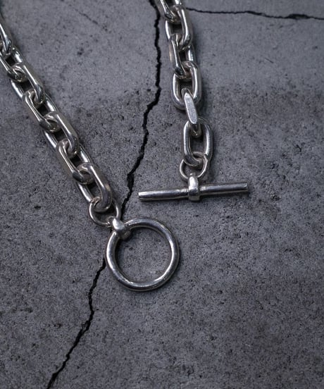 meian sterling silver "block chain" bracelet