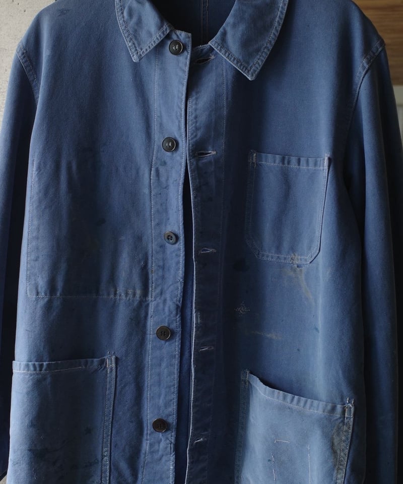 60's L' Ascenseur French Work Jacket | DAMAGEDO