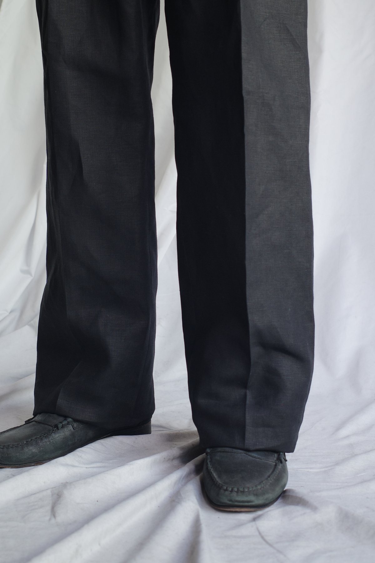 NEAT Spence Bryson Linen Wide -Black | DAMAGEDO