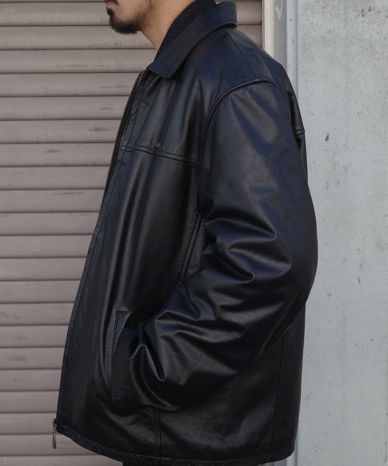 Ben Sherman single leather jacket | DAMAGEDONE 2nd