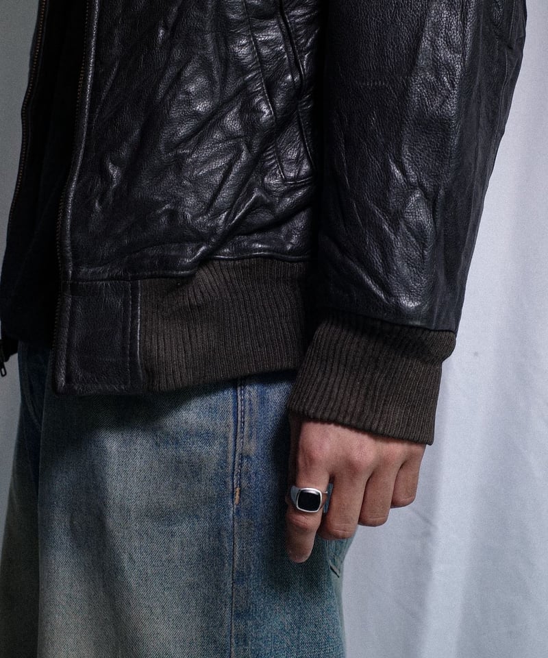 Old GAP Leather Jacket - 2 | DAMAGEDONE 2nd