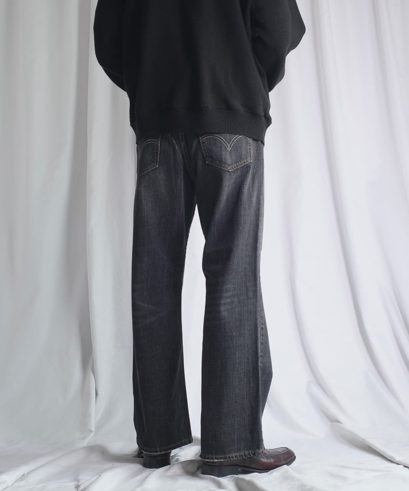 LEVI'S 567 ブラックデニム ブーツカット フレアデニム Levi's 567